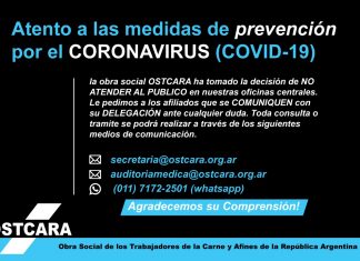 Coronavirus: Se suspende atención al público