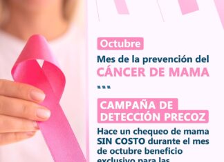 Octubre: mes de la prevención contra el Cáncer de Mama