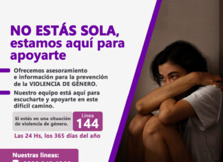 NO estás sola, estamos aquí para apoyarte