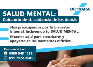 En OSTCARA nos preocupamos por tu bienestar integral, y eso incluye tu salud mental.