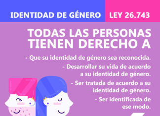 IDENTIDAD DE GÉNERO: Ley 26.743